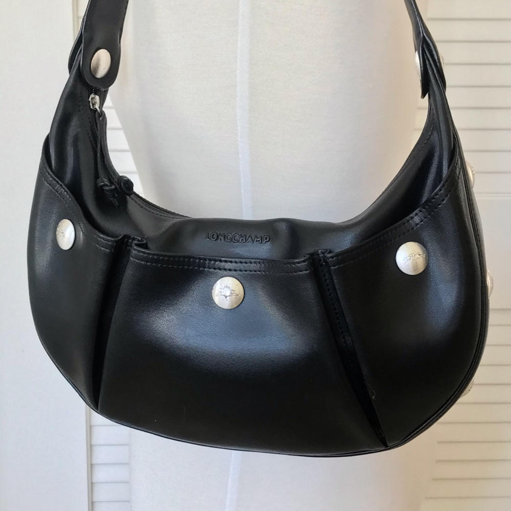 LONGCHAMP Leather Shoulder Bag EUC!